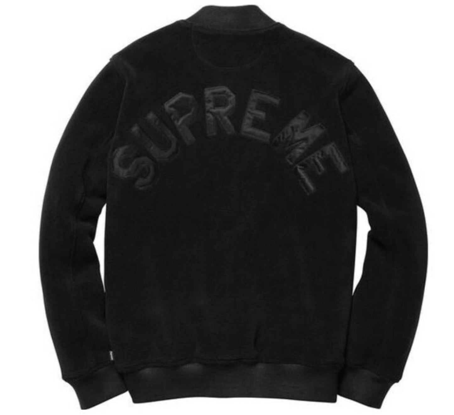 FW14 Supreme Polartec Varsity Bomber Jacket size M medium