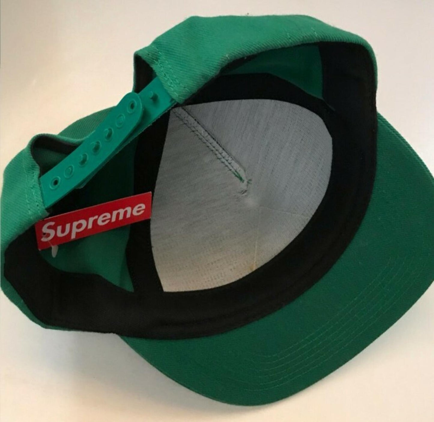 FW12 Supreme Starter Xodus green 5-panel hat cap Very Rare 2012