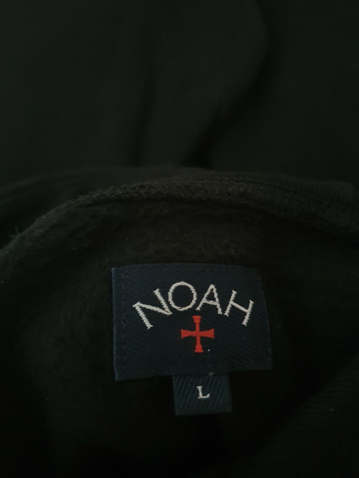 NOAH Jolly Roger black hooded sweatshirt size L large from 2015 hoodie