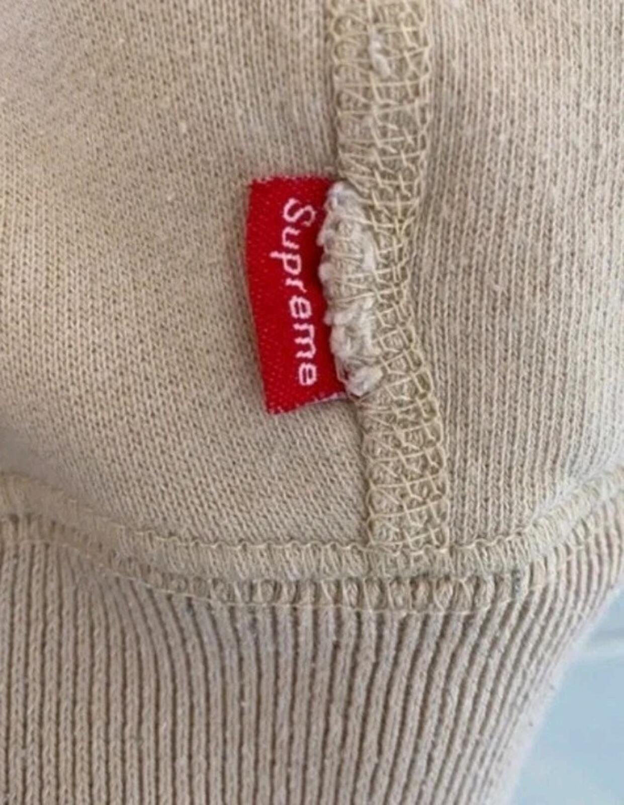 FW11 Supreme Zip-up Bomber Jacket Natural Size M