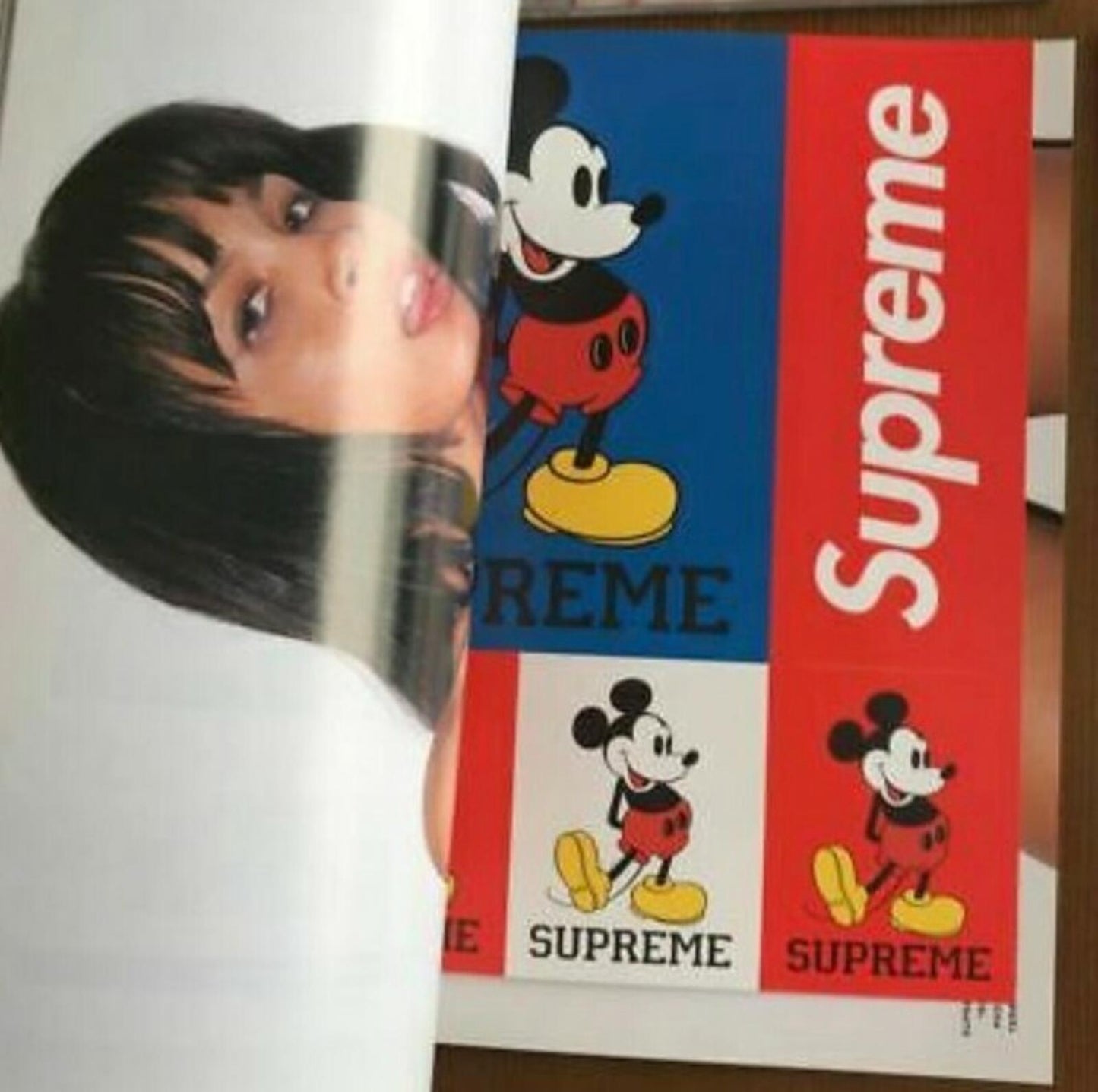 Supreme book n.5 from 2009 catalogue magazine including SUP tote bag Very Rare