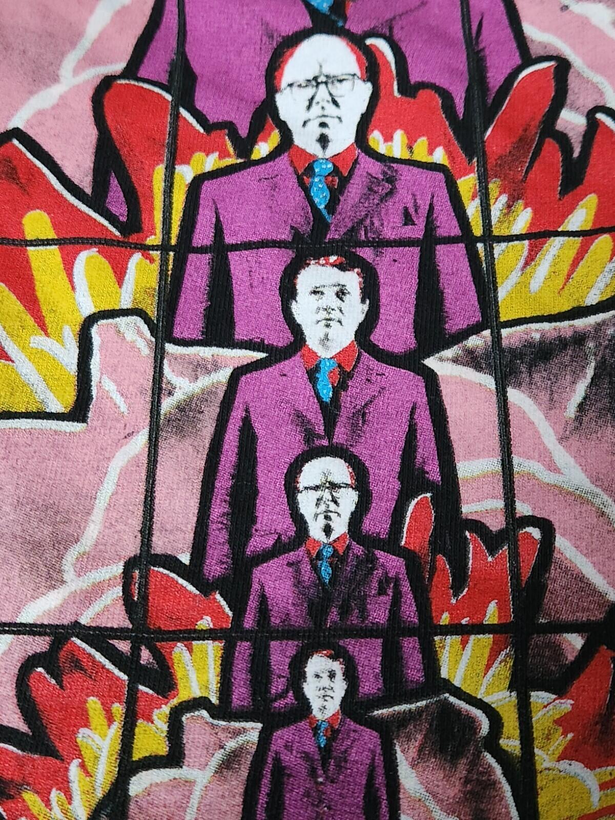 SS19 Supreme Gilbert & George Life camiseta talla L grande negra playera Nueva
