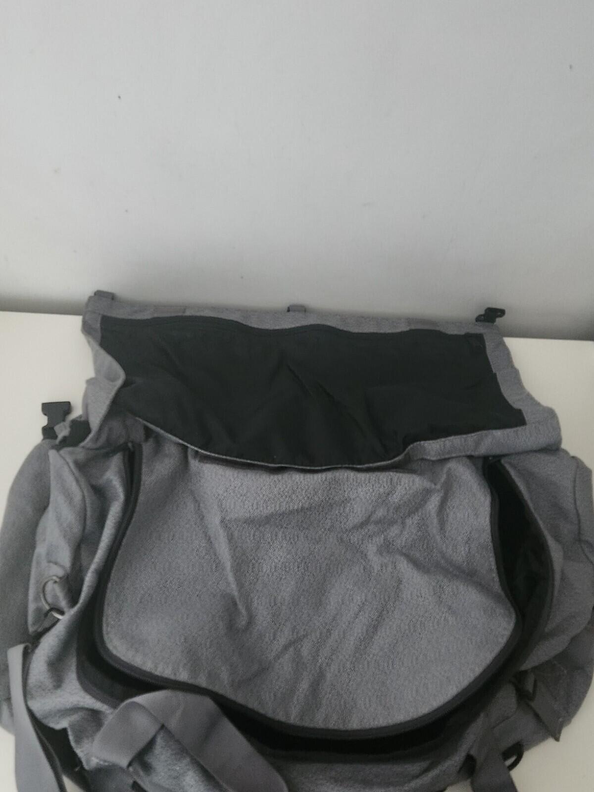 Mochila Duffle Bolso de Viaje Supreme Large Scatterweave de 2 vías Gris
