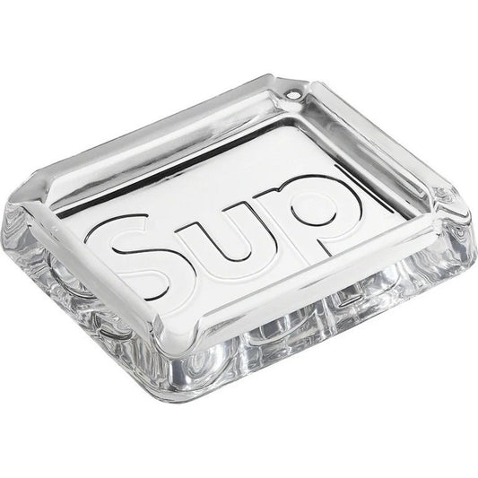 Cenicero de cristal repujado transparente SS20 Supreme