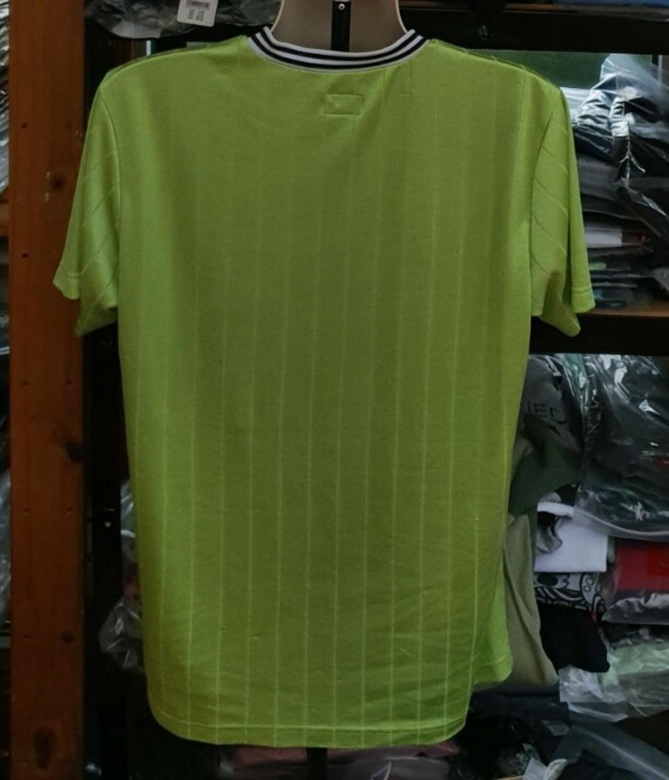 SS14 Supreme Arabic Logo Football Jersey Lime Größe L