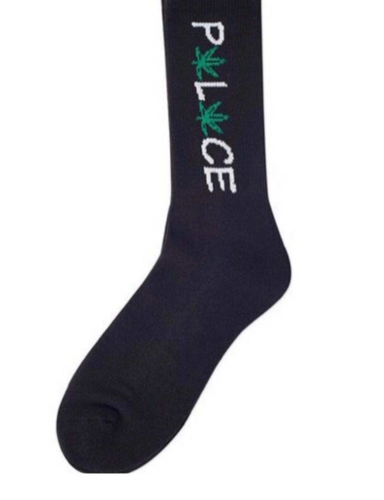 AW18 Palace Skateboards PWLWCE Socks Black Size S/M