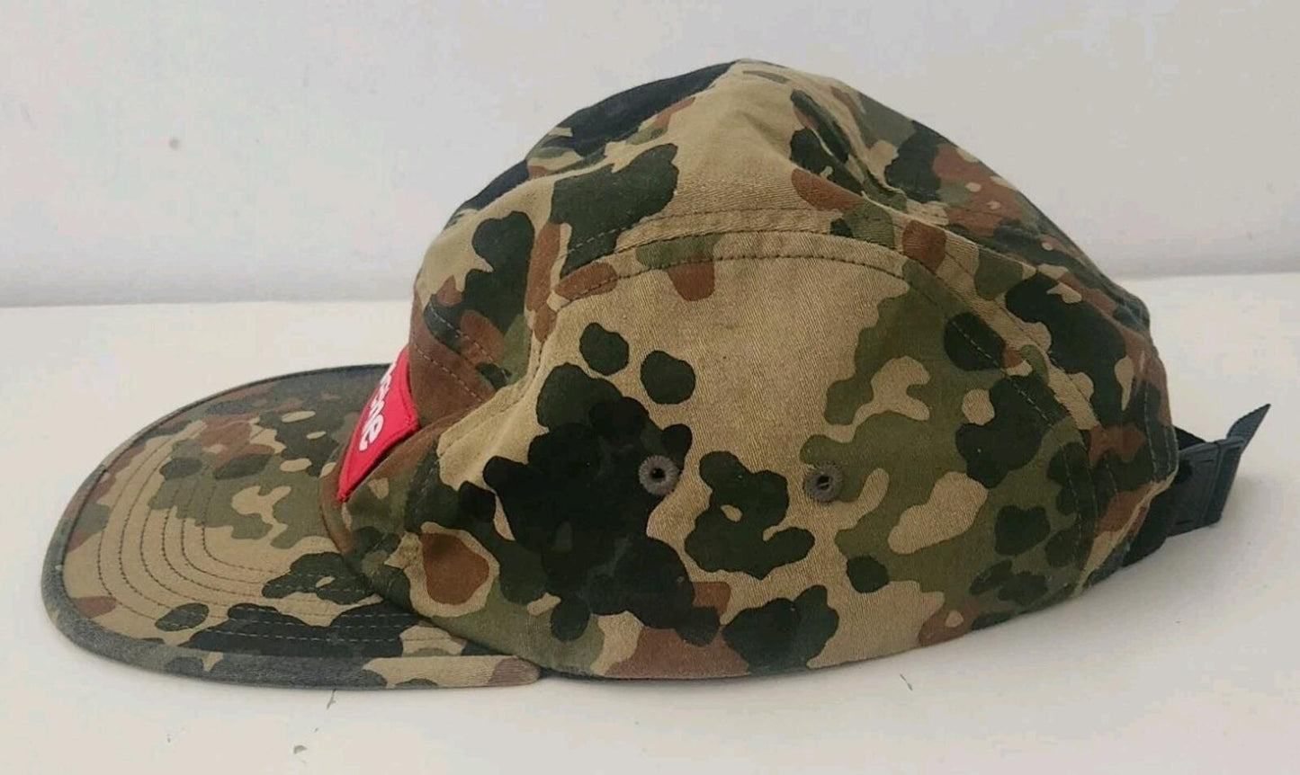 SS19 Supreme Military Camp Cap Deutsches Flecktarn-Tarnmuster