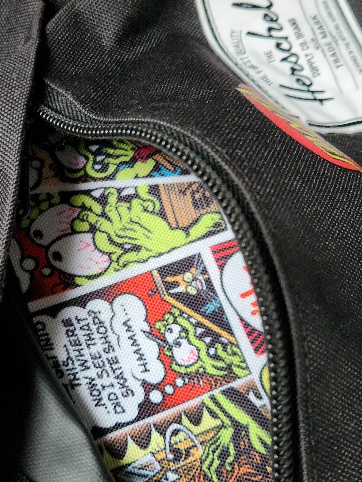 HERSCHEL x Santa Cruz Classic XL Backpack Bag Porkchop Hill Comic Book Laptop
