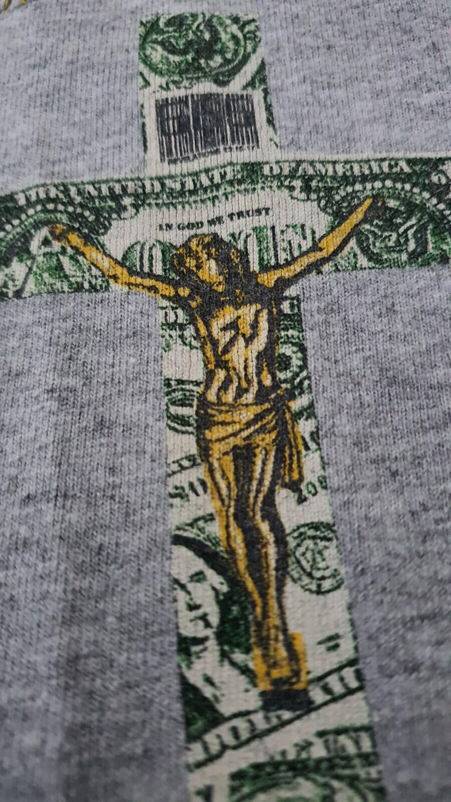 SS14 Supreme x Dead Kennedys L/S Tee Heather Grey Größe M