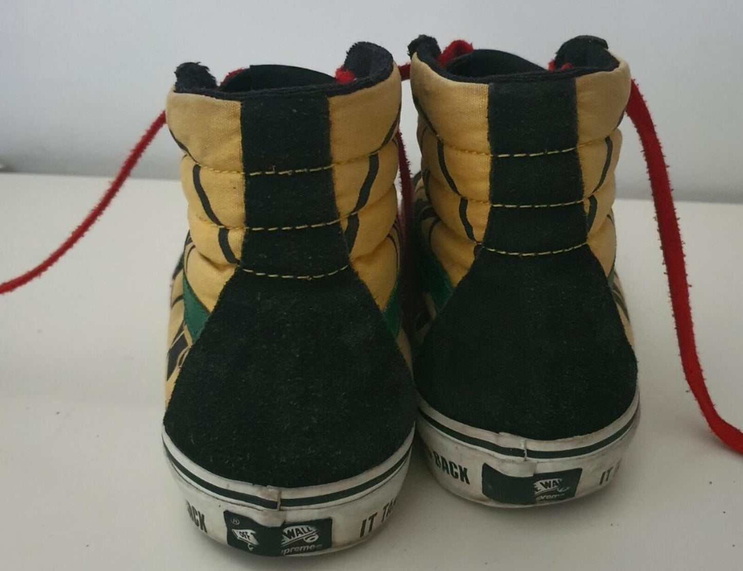 SS06 Supreme Vans Public Enemy Sk8-Hi US Mens US 9 UK 8 EUR 42 2006 vintage