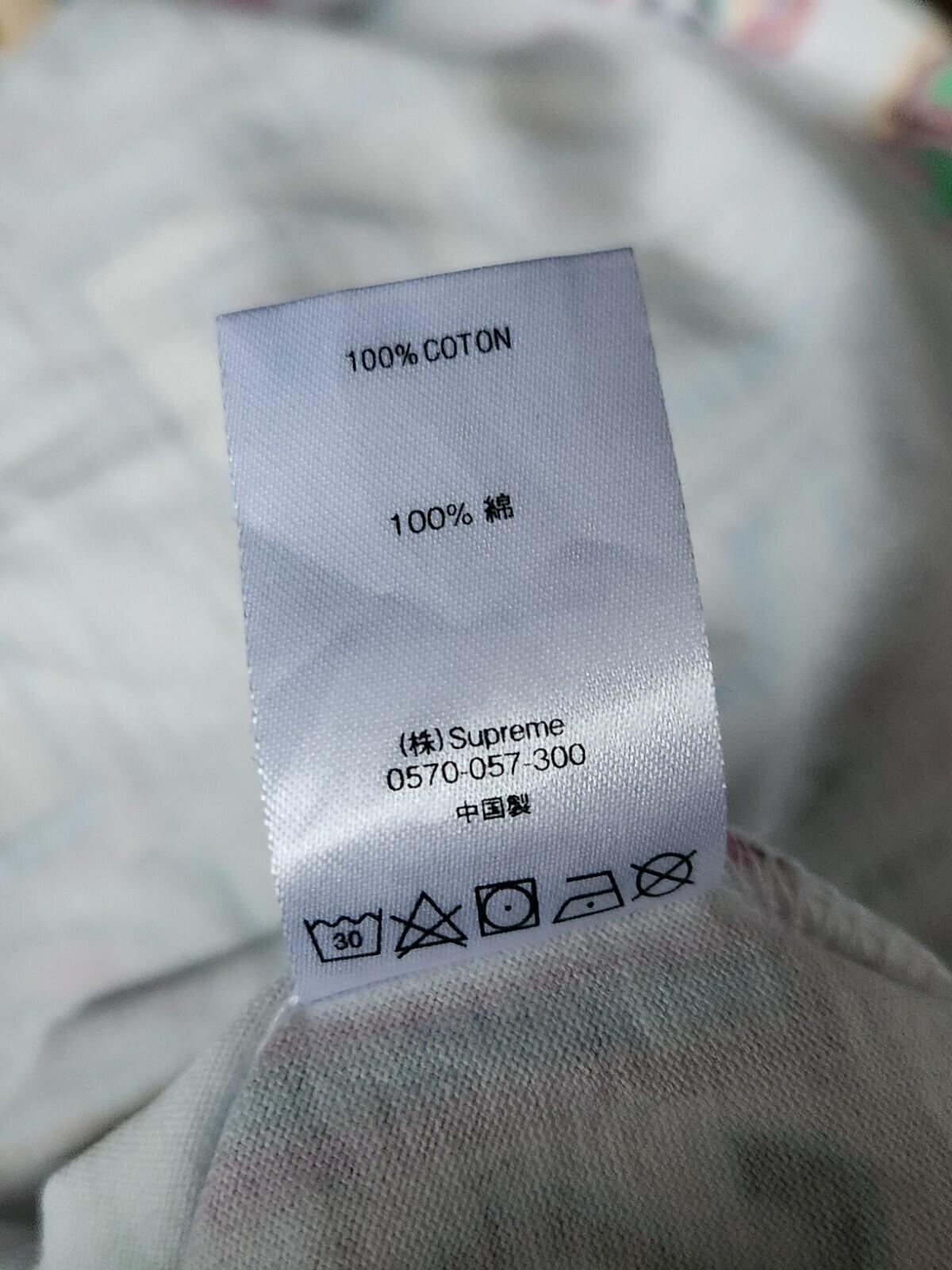 FW20 Supreme Perspective L/S Top Tee M medium White