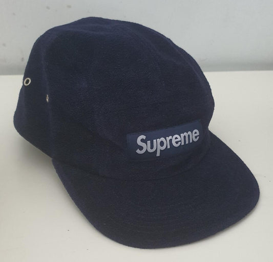 Supreme Camp Cap Mütze Navy Box Logo Selten