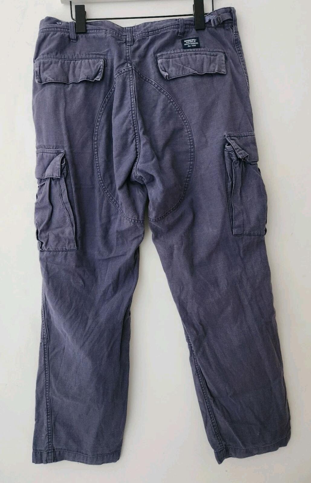 FW18 Supreme Cargo Pant Navy Size 34 W34 L32