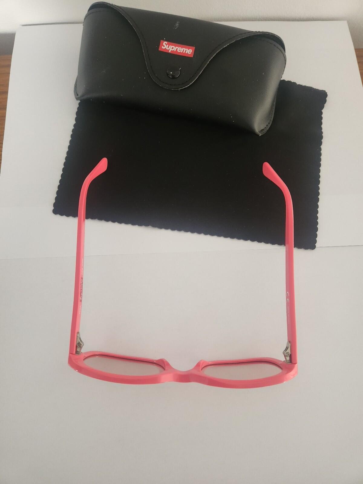 SS21 Supreme Vega sunglasses Pink made in Italy glasses accessory handmade