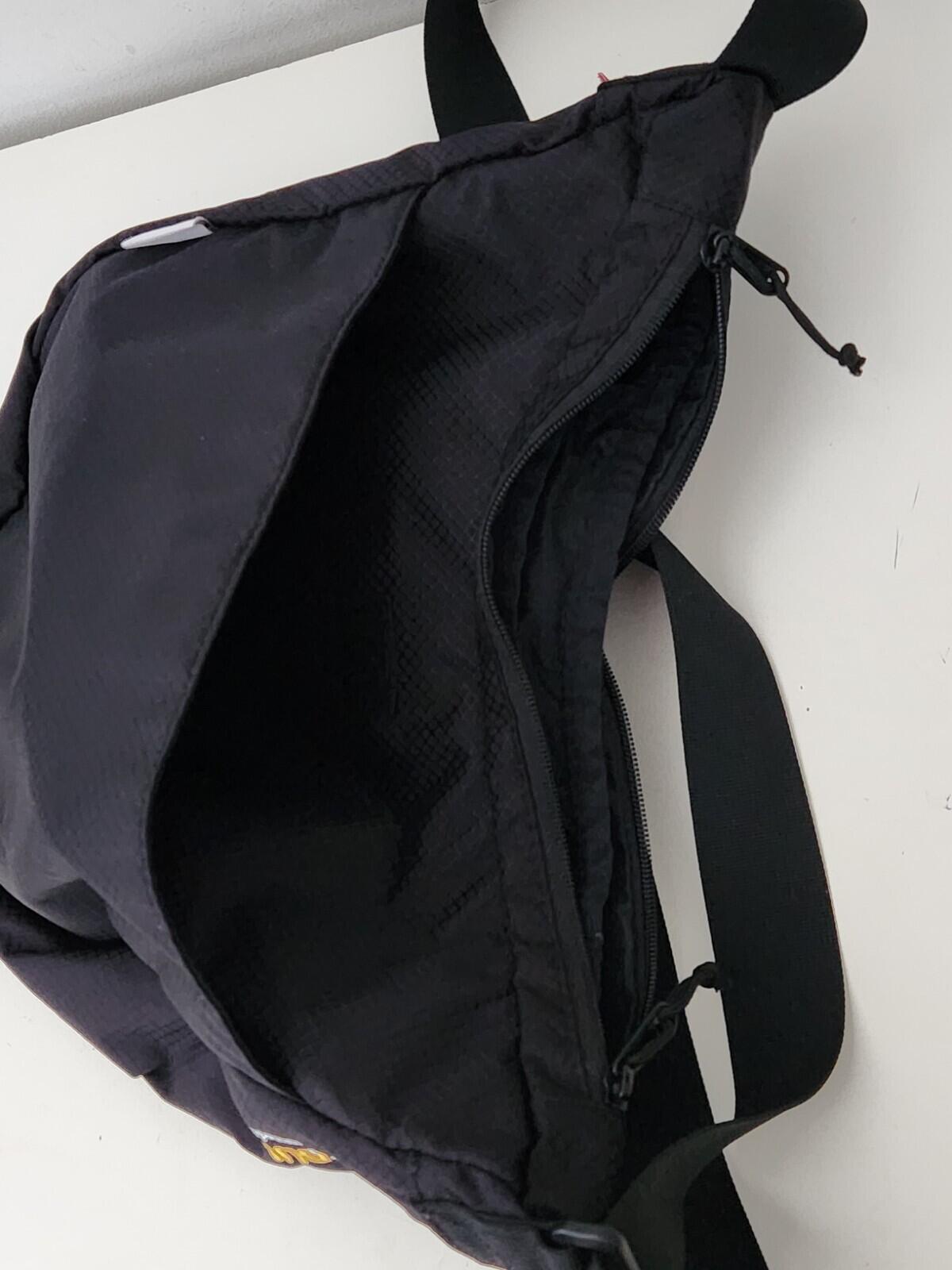 SS22 Supreme Small Messenger Bag Black Water Resistant