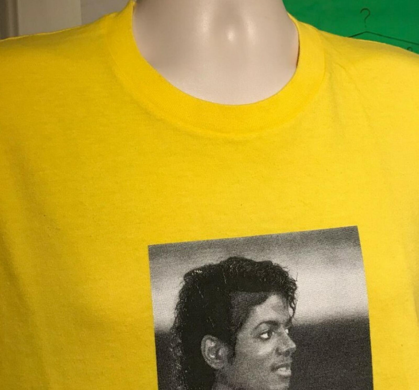 SS17 Supreme Michael Jackson Tee Yellow Tee M