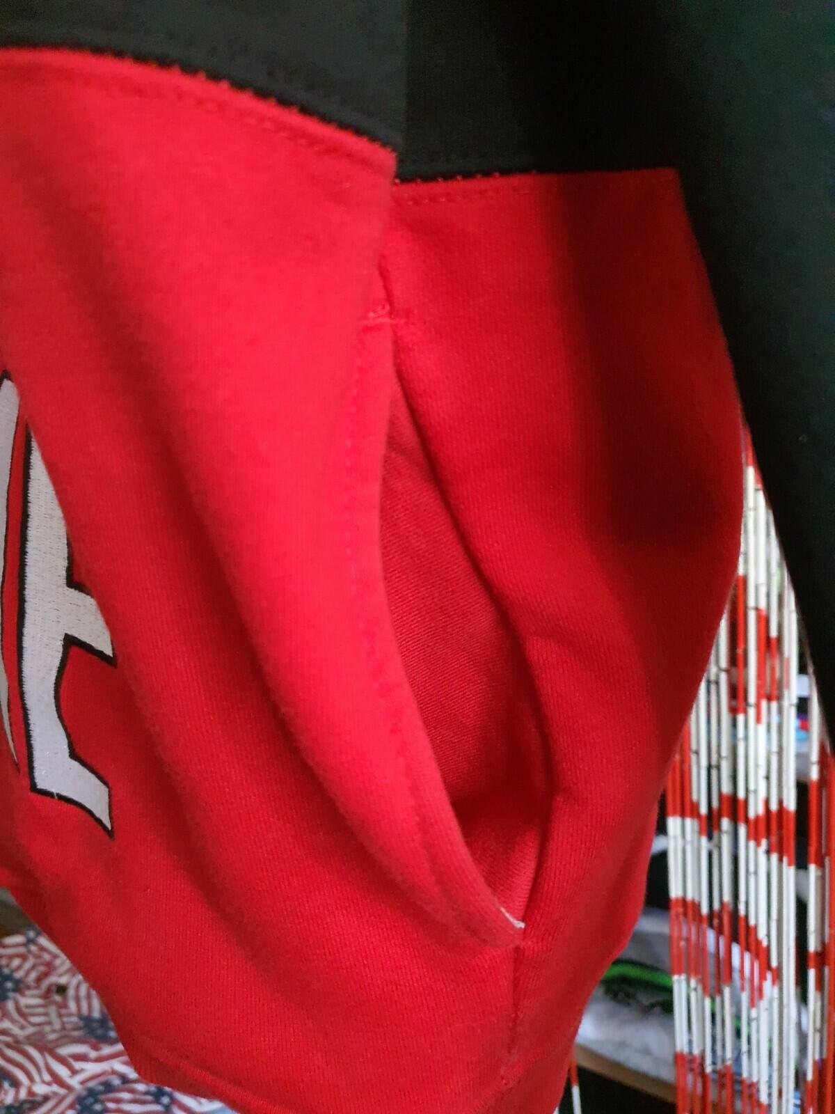 SS14 Supreme x Champion Red Hooded Sweatshirt  Size M