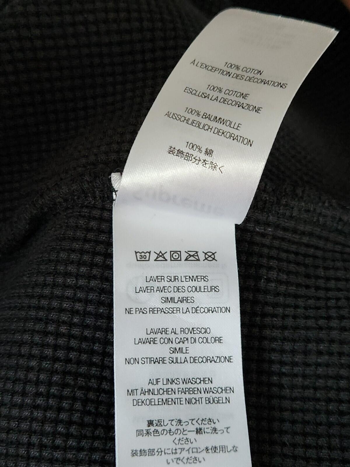 FW23 Supreme x Bounty Hunter Thermal Henley L/S Top size L large Black