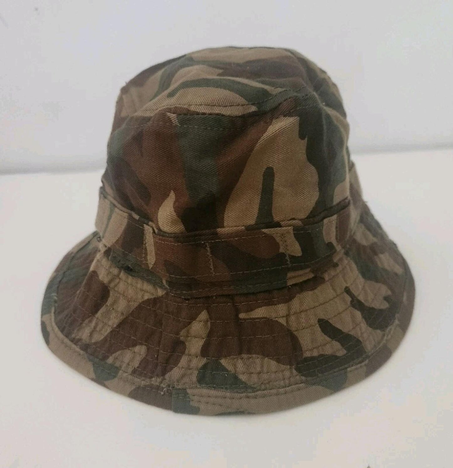 2001 Supreme Camo Fischerhut Crusher Grün M Medium Vintage Selten Camouflage