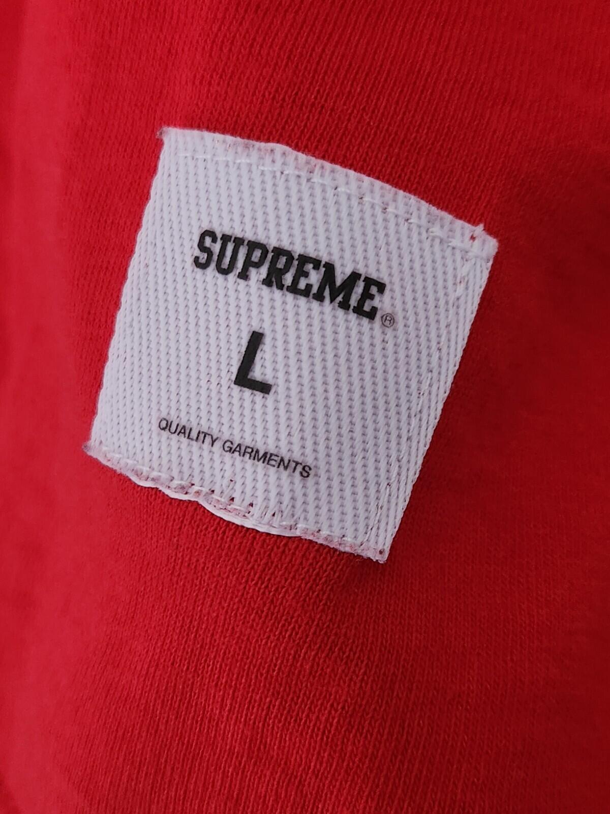 FW19 Supreme Drama S/S Top T-Shirt Rot Größe L