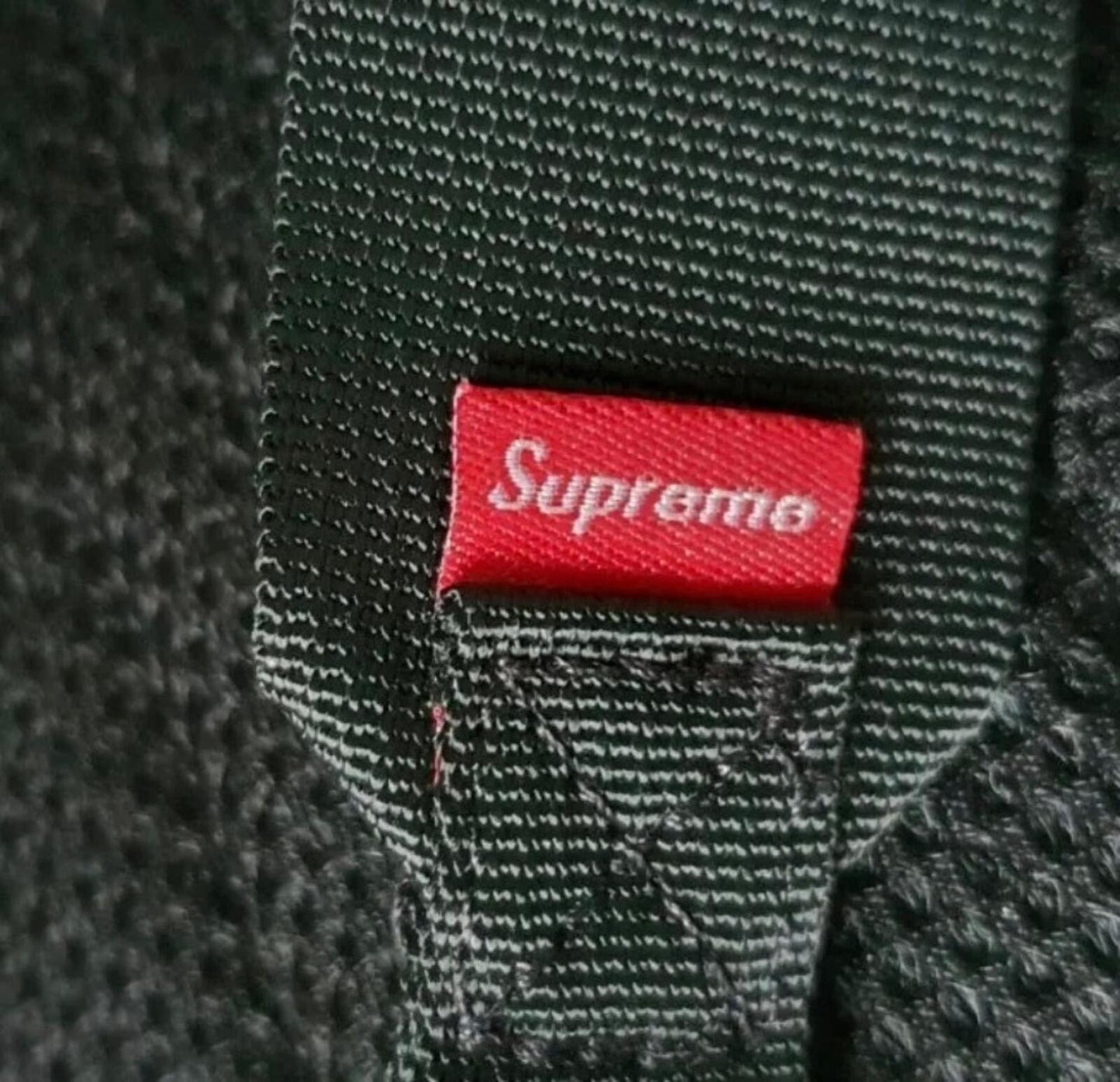 SS22 Supreme Sling Bag Black Water Resistant