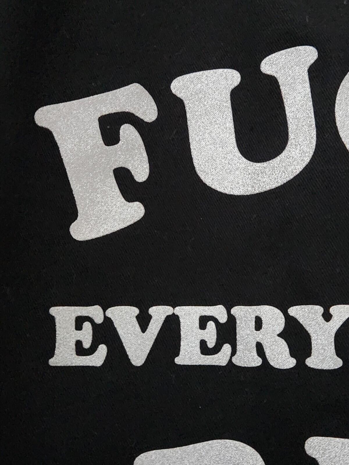 SS22 Supreme F UCK Everything S/S work shirt black size M Medium