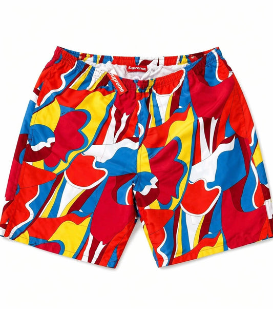 SS16 Supreme Abstract Water Short Size XL