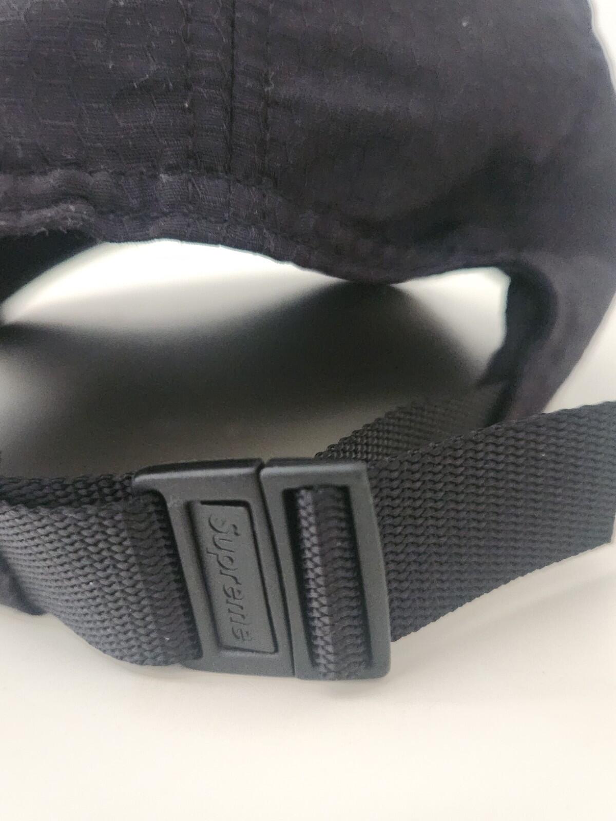 FW20 Supreme Made With Kevlar Camp Cap Black Water Resistant
