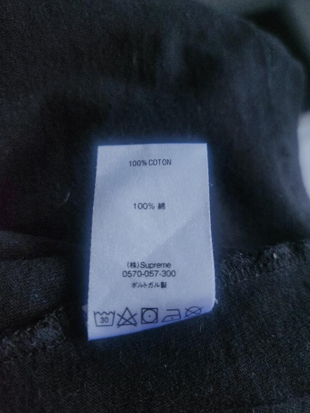 SS21 Supreme Intarsia Spellout S/S Top Tee Black Size M