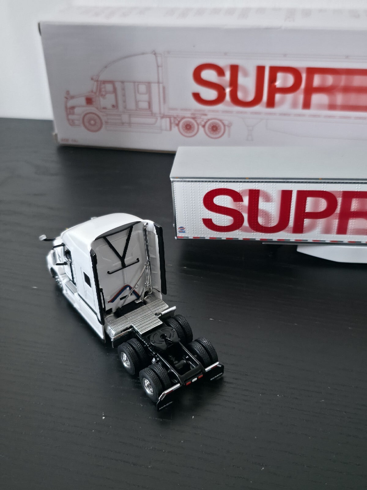 SS24 Supreme First Gear Truck Model Mack Anthem Sleeper Cab & 53' Trailer