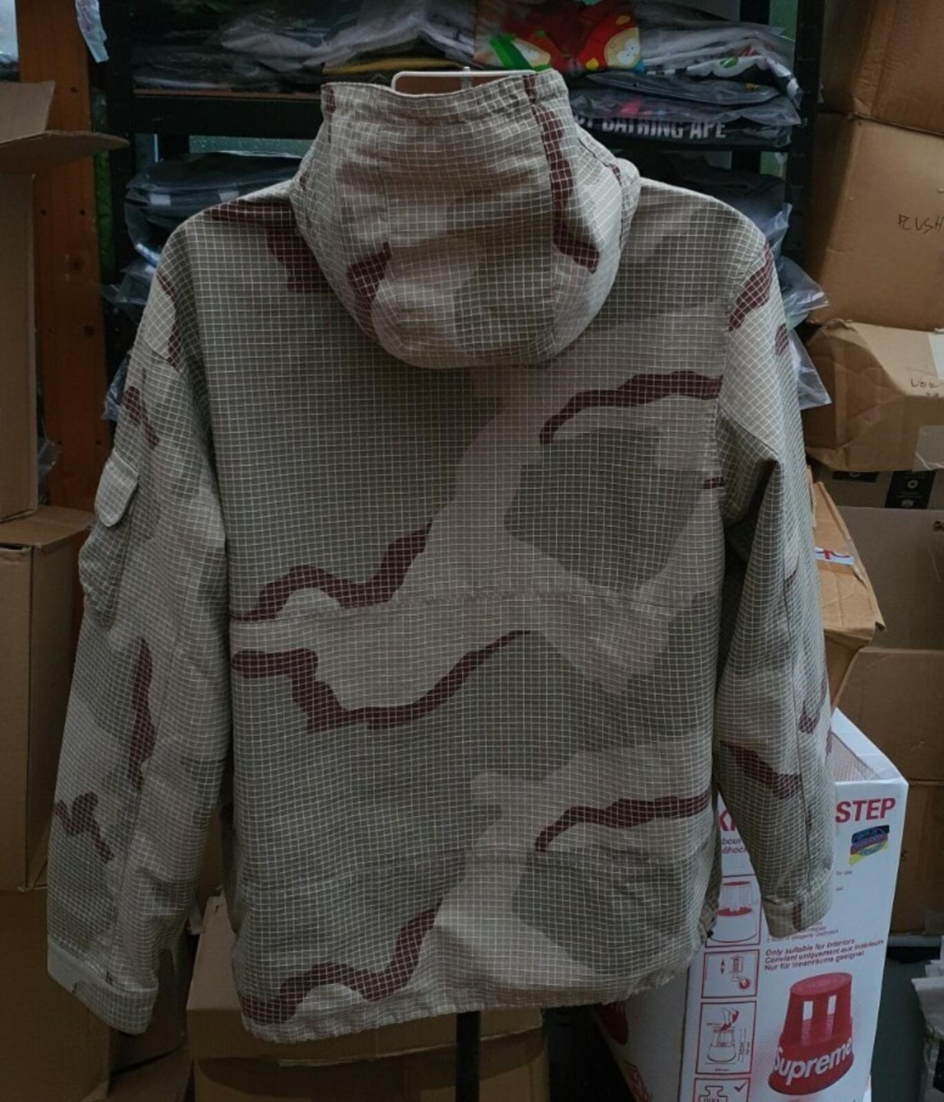 SS20 Supreme Ripstop Utility Jacket Desert Camo Size M