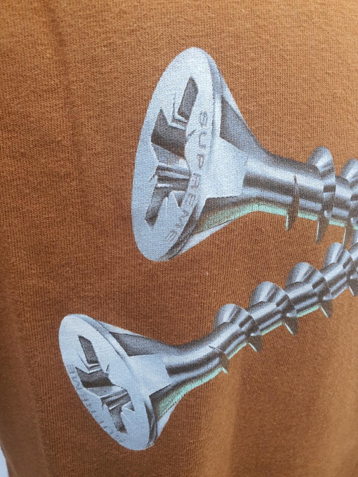 FW16 Supreme Screw brown Tee size M medium T-shirt