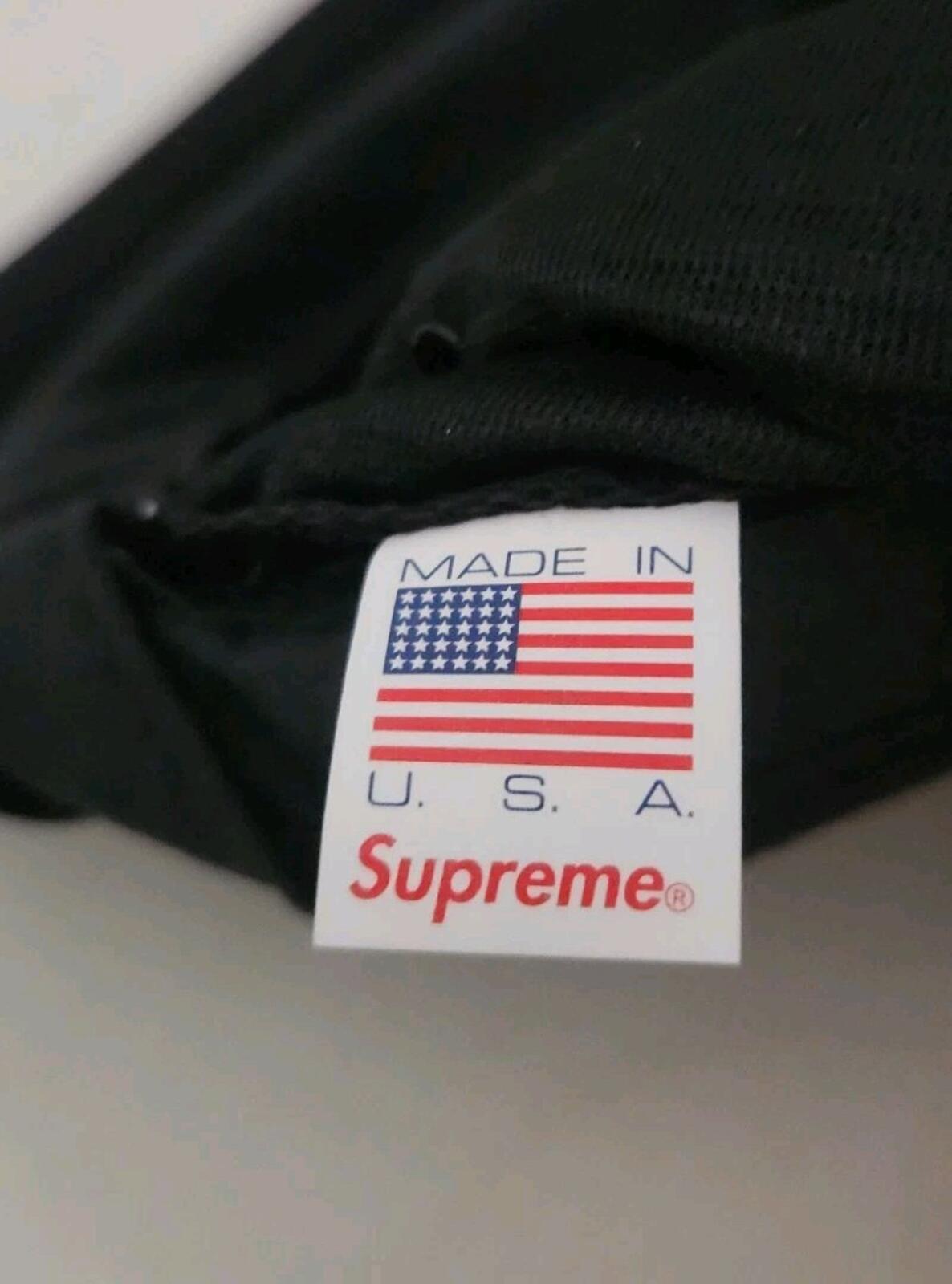 SS16 Supreme Neon Velour Camp Cap Box Logo Hat Made In USA
