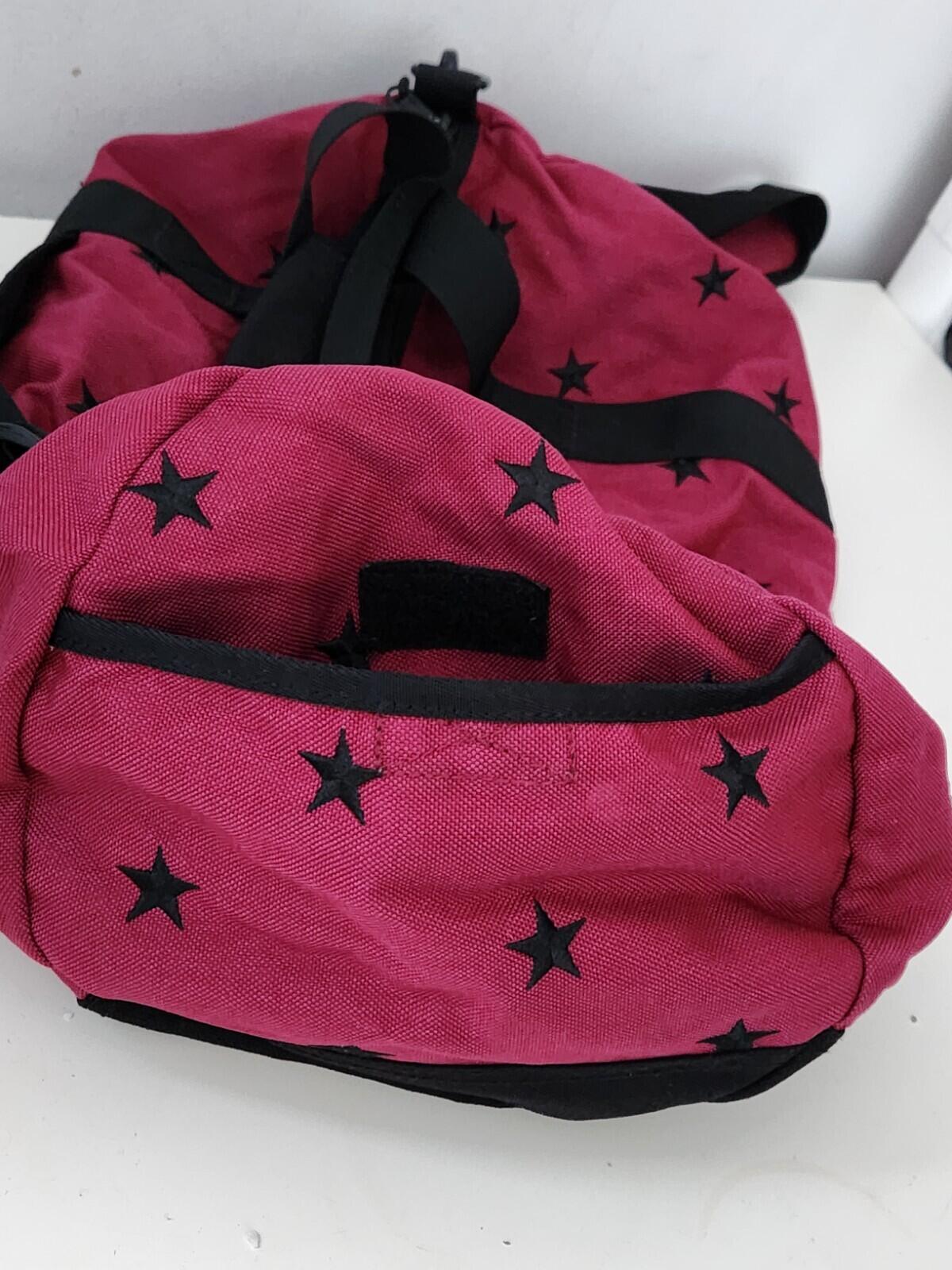 FW13 Supreme Stars Duffle Bag Burgundy