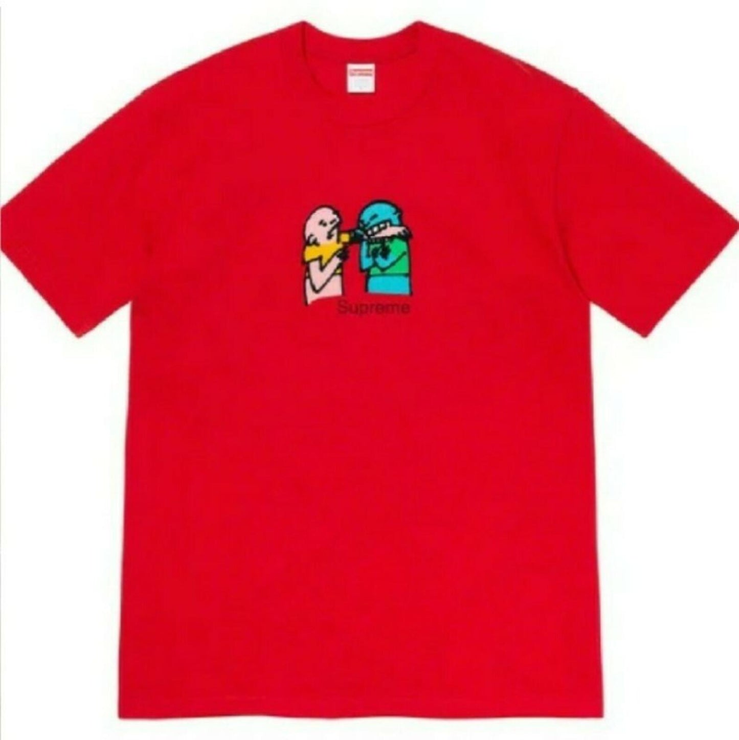 FW19 Supreme Bite red tee size L large T-shirt New And Unopened