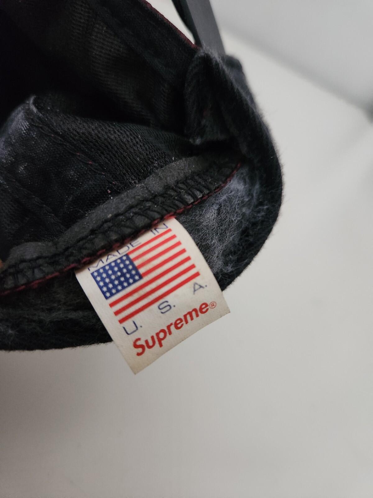 FW13 Supreme Iridescent 5- Panel Starter Cap Reflective Hat Rare Vintage 2013