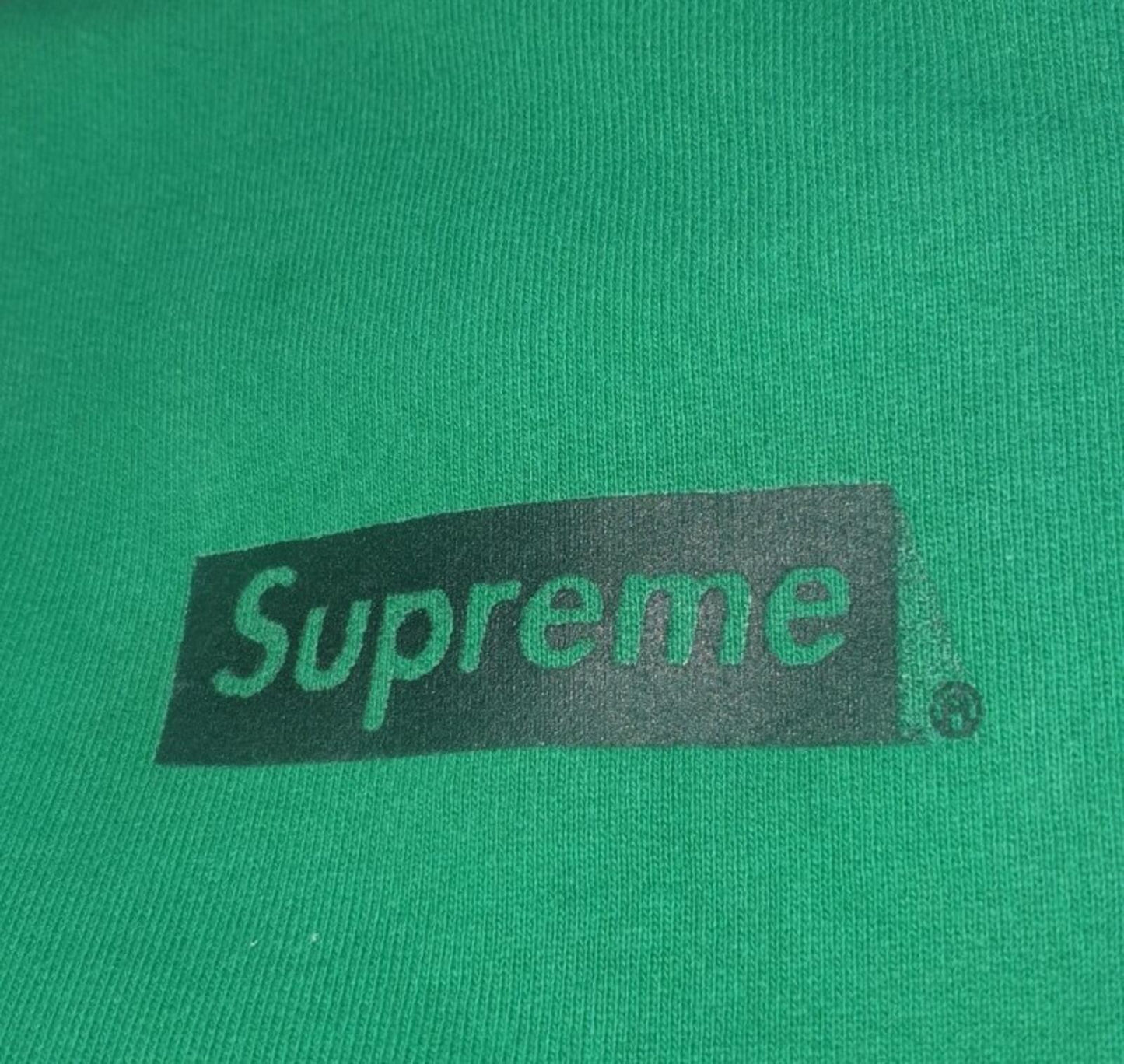 SS23 Supreme Fiend Kapuzenpullover S klein Grüner Hoodie Artwork von Weirdo Dave