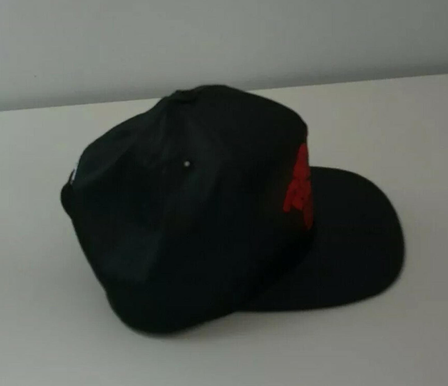 Gorra de satén negra de 5 paneles Supreme Rap A Lot Records SS17