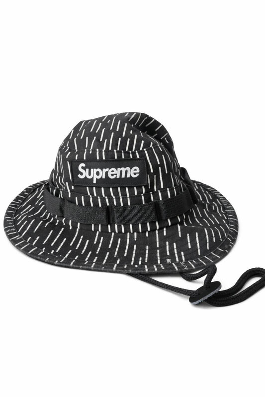 FW24 Supreme Military Boonie Black Raindrop Größe S/M