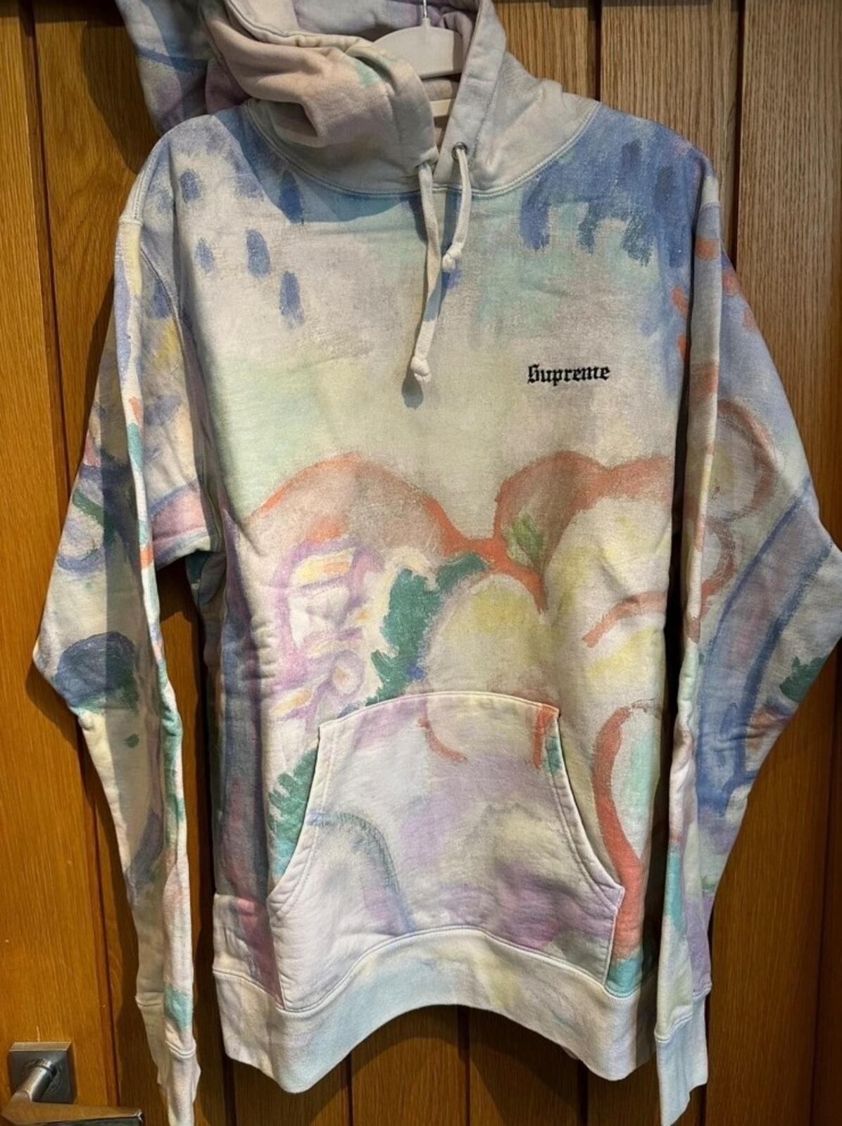Sudadera con capucha Supreme Landscape SS18, talla M