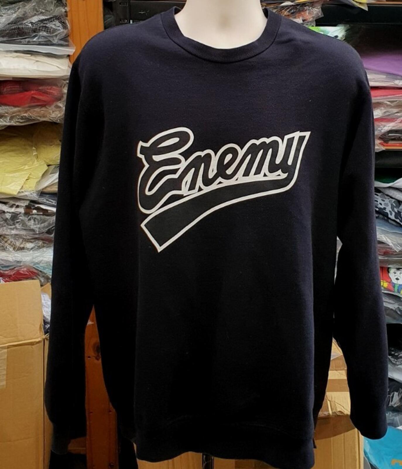 FW06 Supreme Public Enemy Crewneck Black Size L