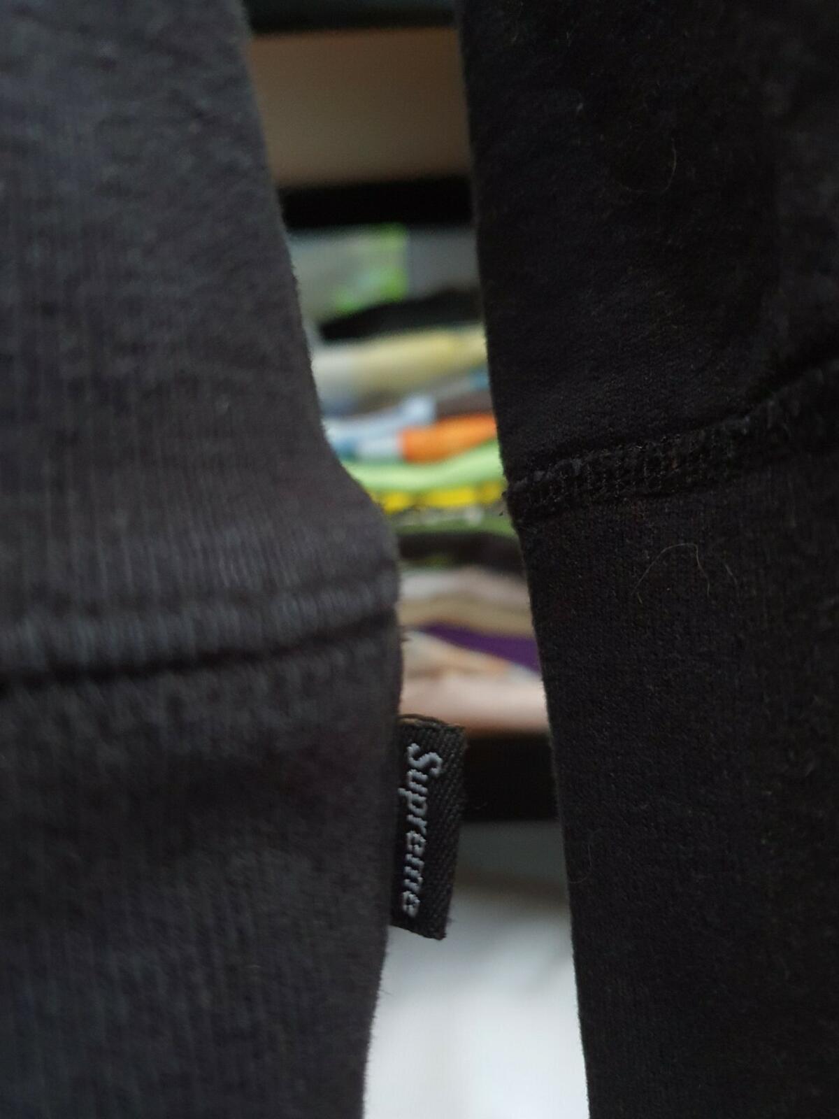 SS16 Supreme Pure Fear Hooded Sweatshirt Black Size L