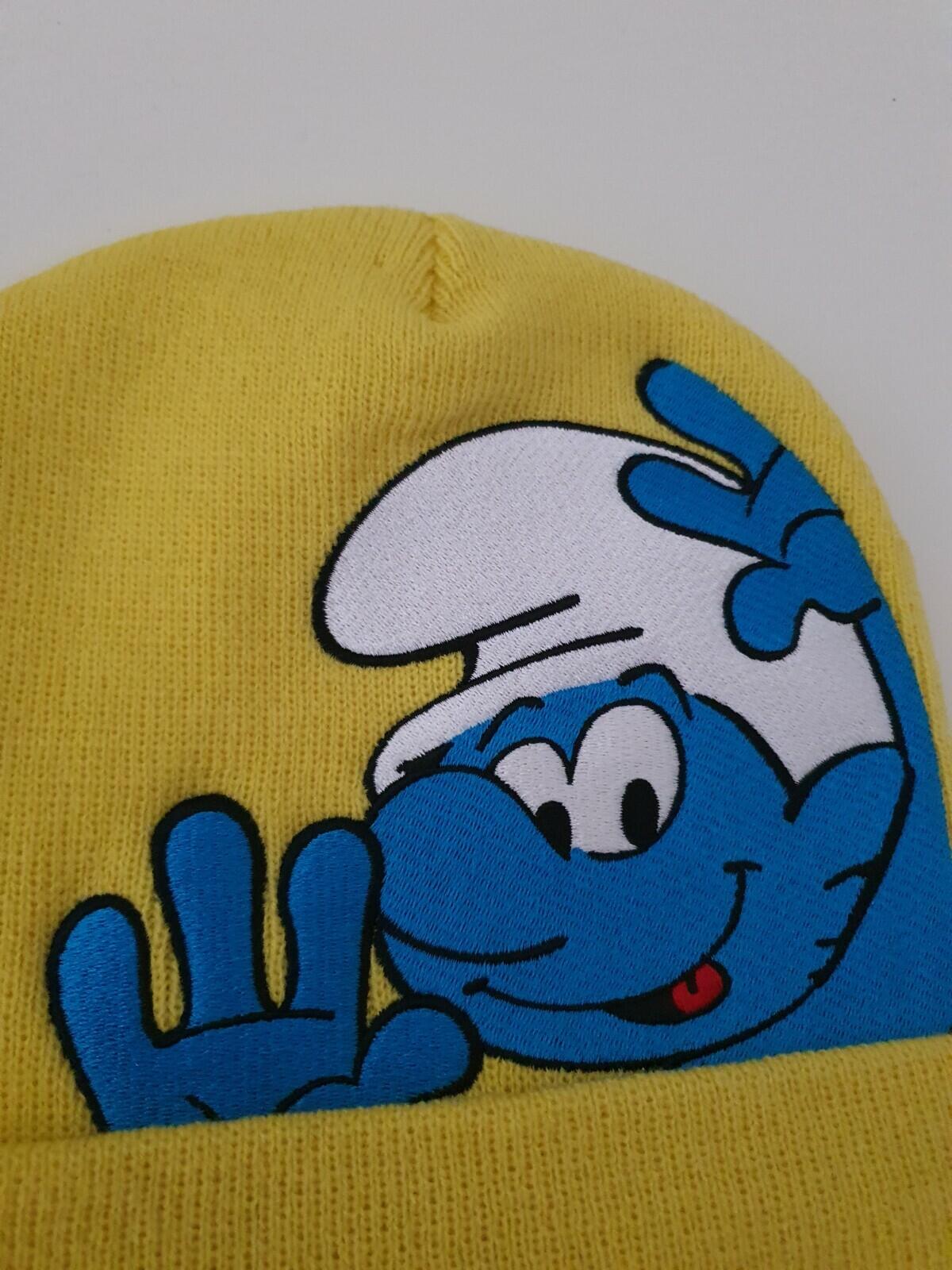 FW20 Supreme x Smurfs beanie Yellow Hat