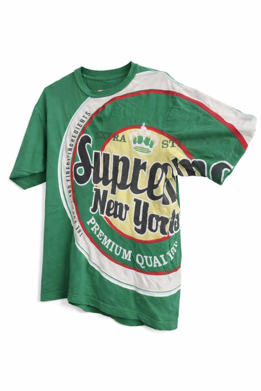 SS25 Supreme Lager S/S Top Green Tee size S Small T-Shirt