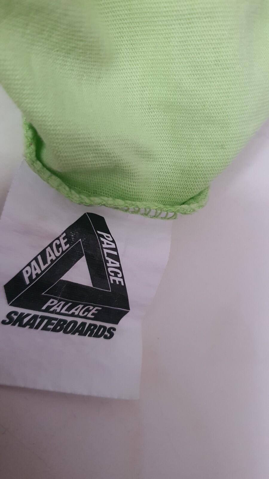 AW17 Palace Tri-Flect L/S T-shirt Fluro Size L