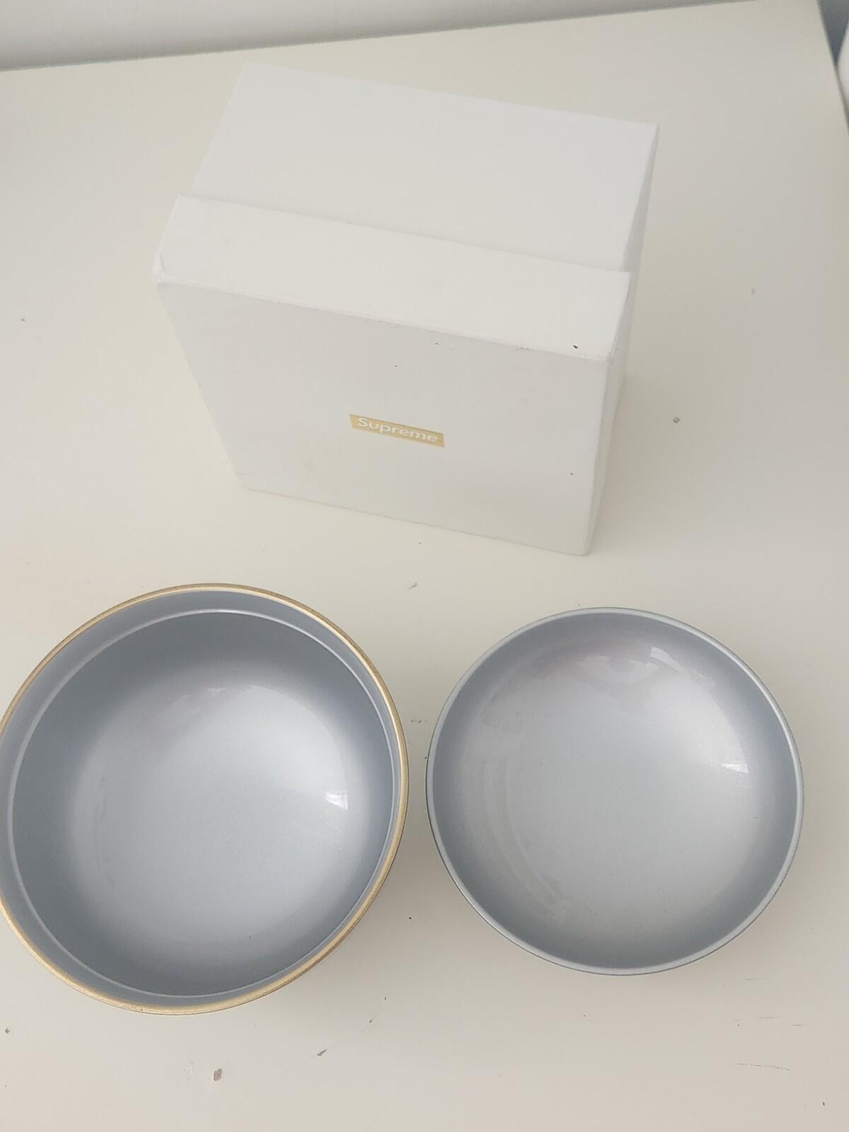FW23 Supreme x Zoni Glitter Bowl 5" Silver Accessory