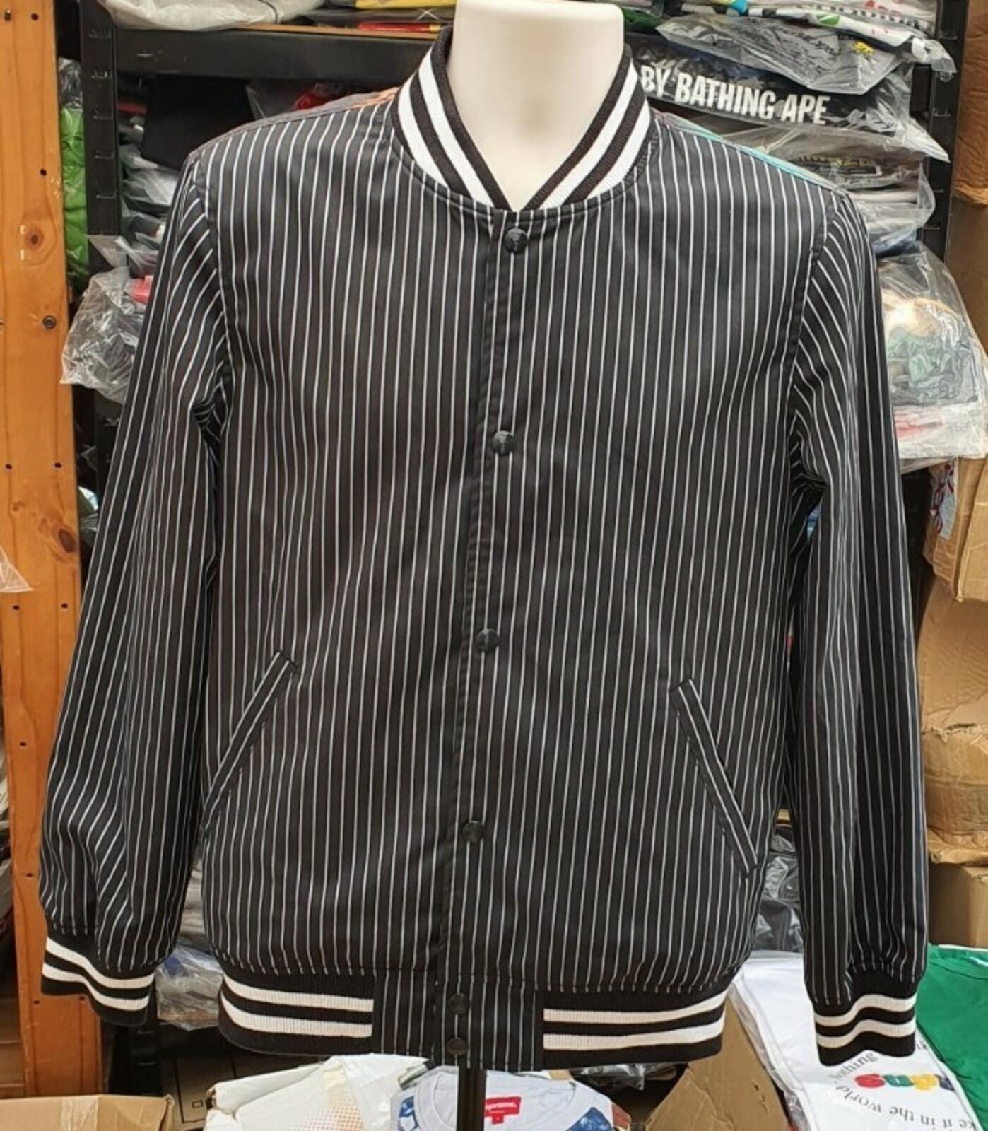 SS14 Supreme x Comme Des Garcons Reversible Varsity Jacket M CDG Harold Hunter