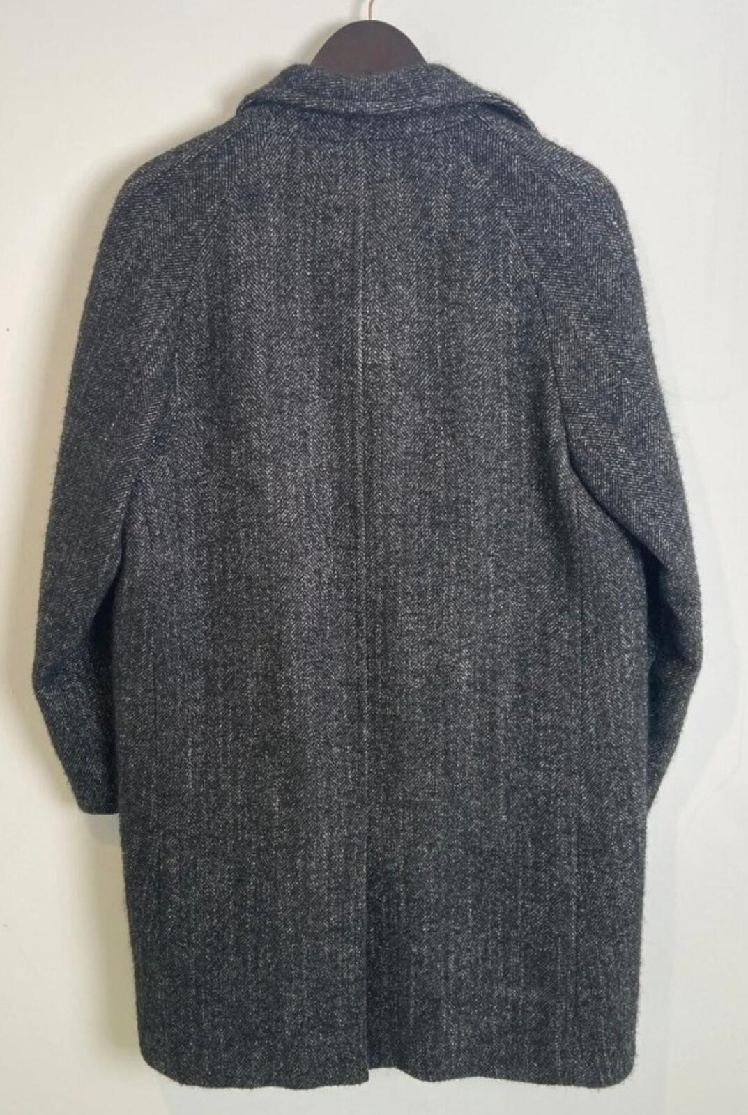 FW18 Supreme Wool Trench Coat Suri Alpaca Loro Piana RRP $648 Herringbone Size S