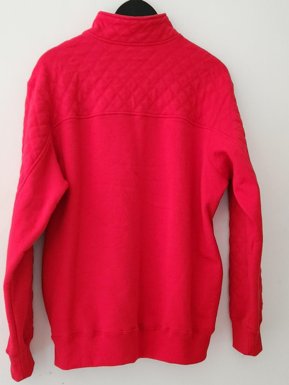 SS19 Supreme Forever Half Zip Sweatshirt red Crewneck size M medium Jumper