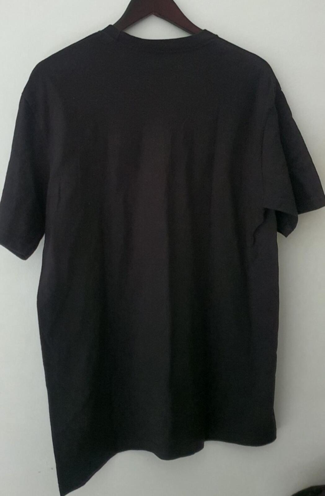 SS19 Supreme Fronts Tee Schwarzes T-Shirt Goldene Grillz Größe M Medium